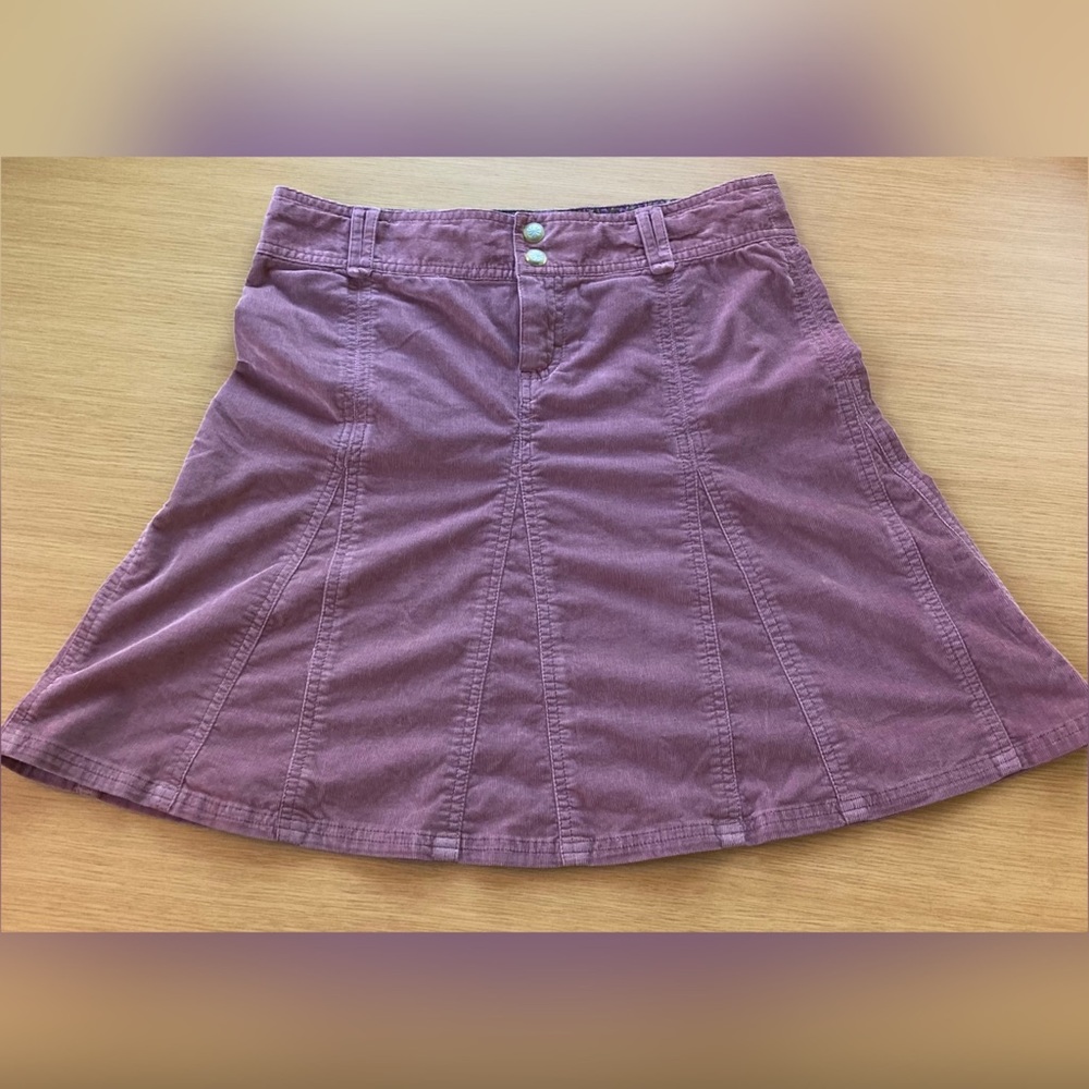 Athleta Corduroy Skirt